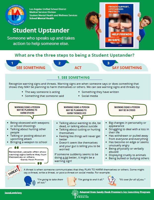 Student Upstander 1 of 2