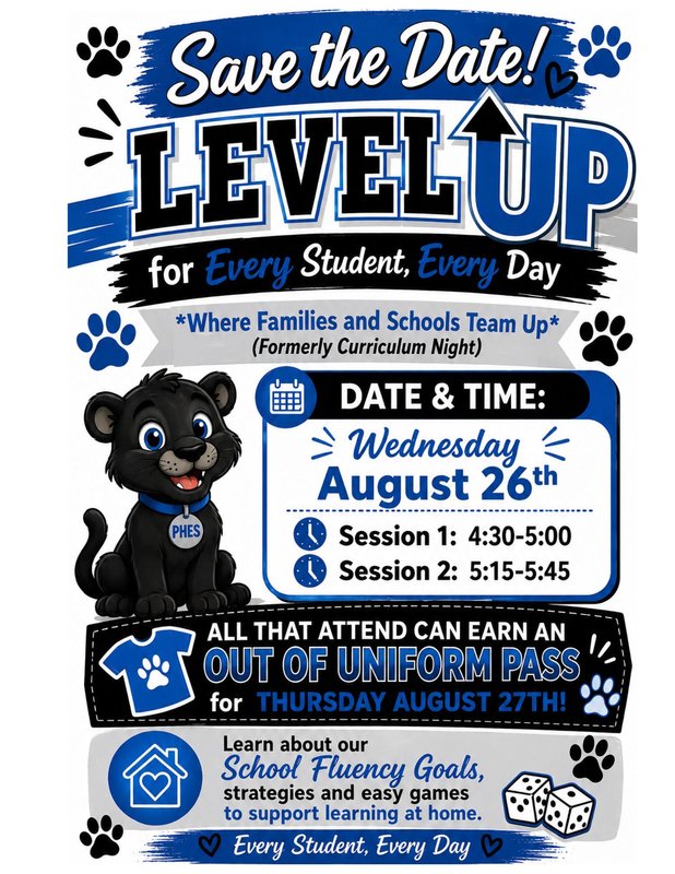 Level Up: Formerly Curriculum Night