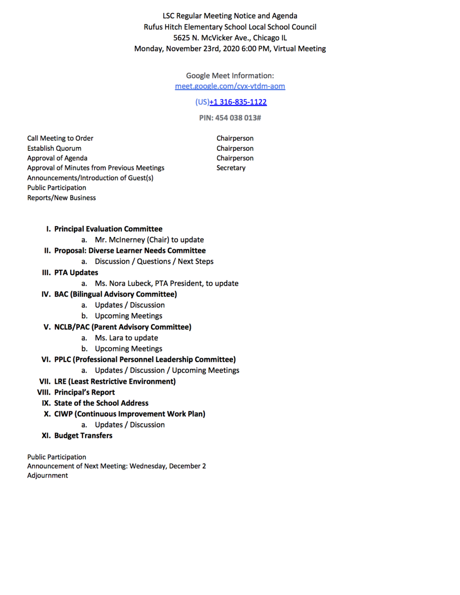 rufus m hitch elementary