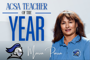 ACSA Teacher of the Year Mrs. Parra