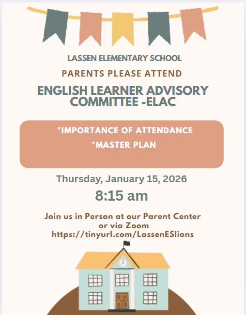 ELAC MEETING