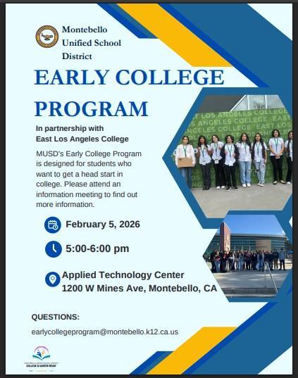 Early College Program Parent Meeting