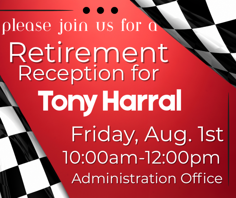Retirement Reception for Tony Harral