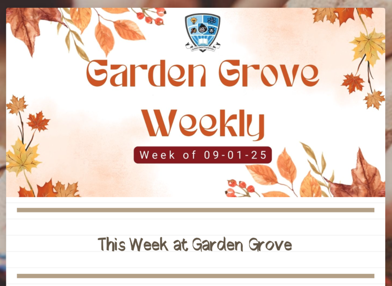 Garden Grove Weekly 9.1.25
