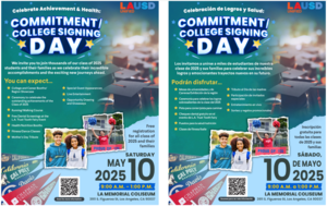 LAUSD College Signing Day
