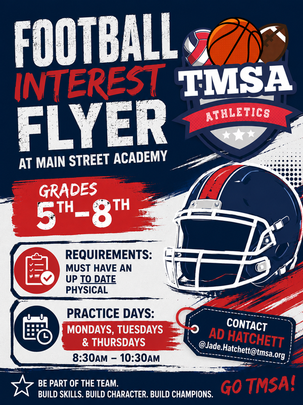 TMSA Athletics: Tackle Football Recruiting Featured Photo