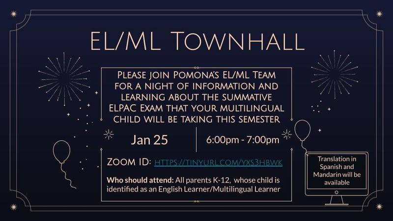 EL/ML Townhall