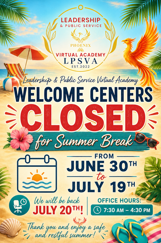 Summer Closure Announcement