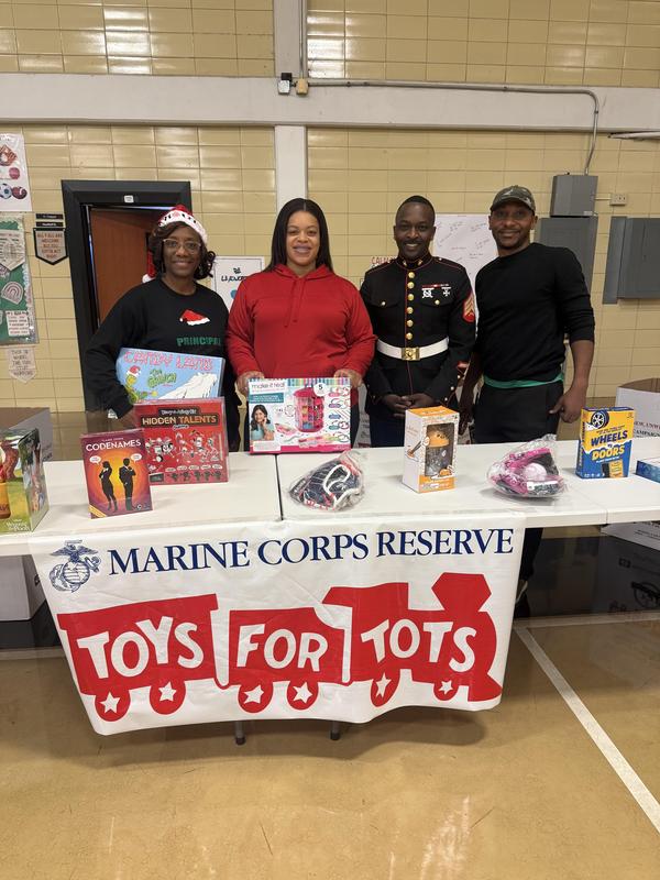 Toys for Tots Brings Holiday Joy to Boothville-Venice Elementary School Featured Photo
