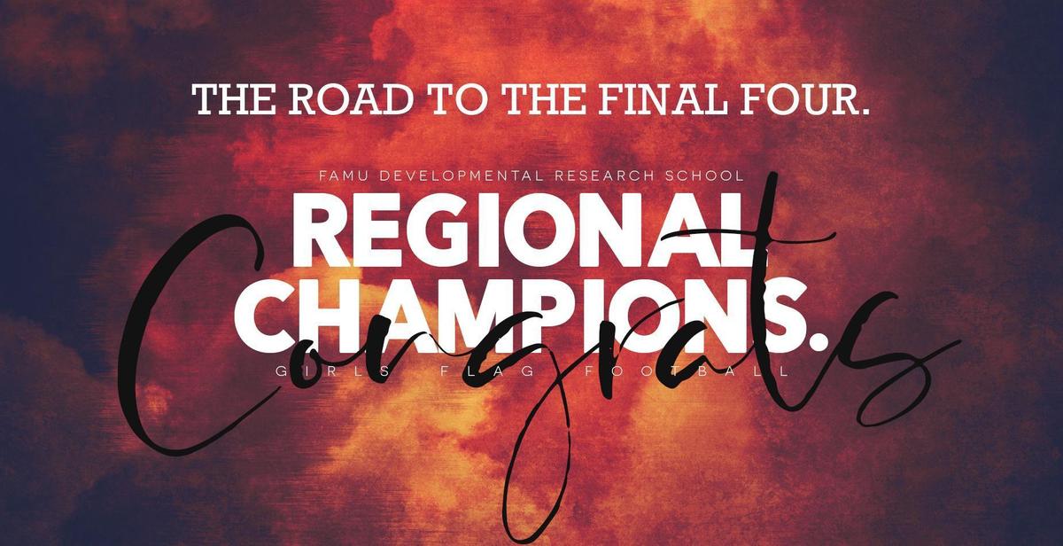 Flag Football Regional Champions Spring 2021