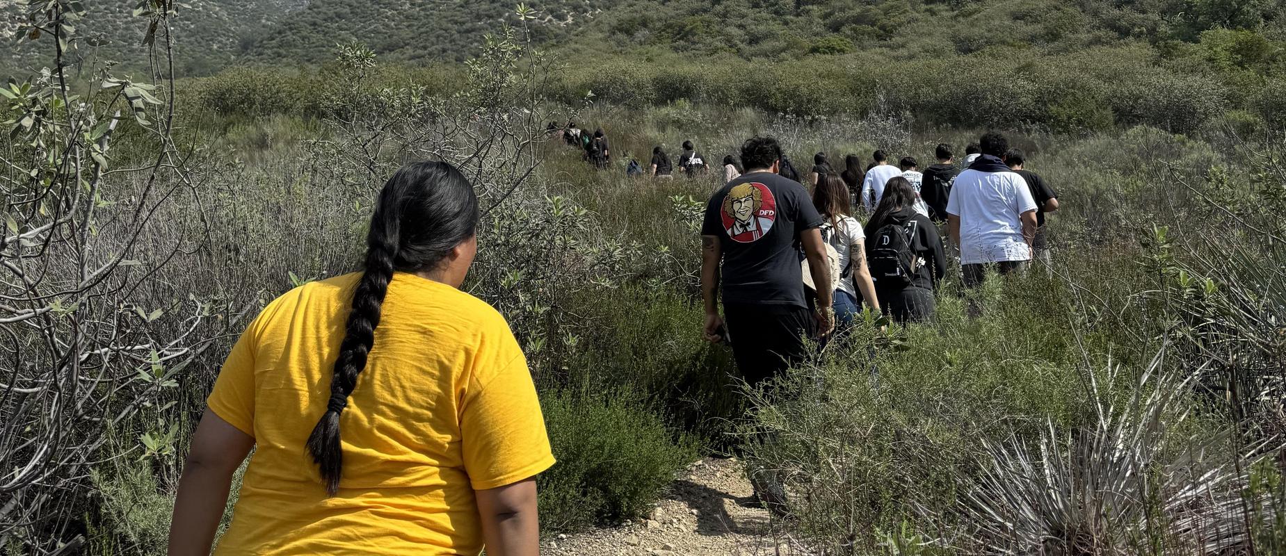 Hiking at Dunsmore Canyon