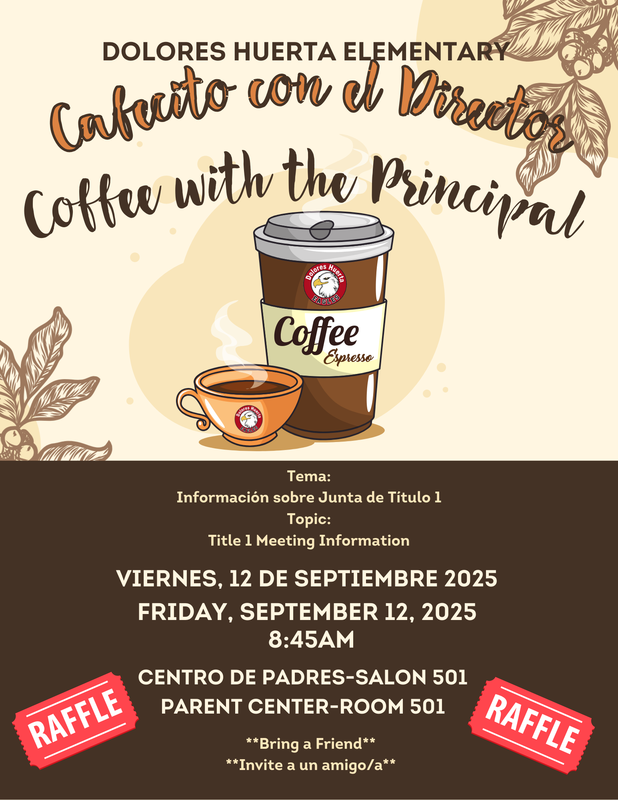 Coffee with the Principal