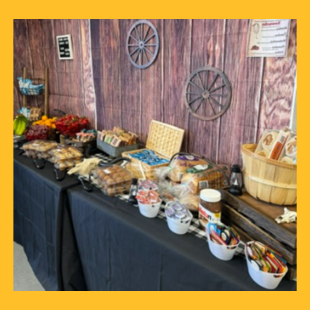 snack table