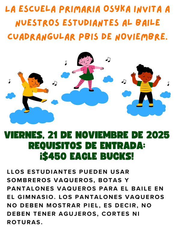 spsd oes pbis november 2025 espanol