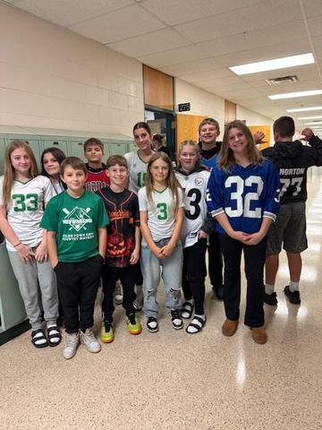 Middle School Spirit Week Pictures