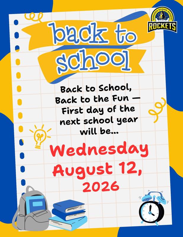 Back to School - August 12, 2026