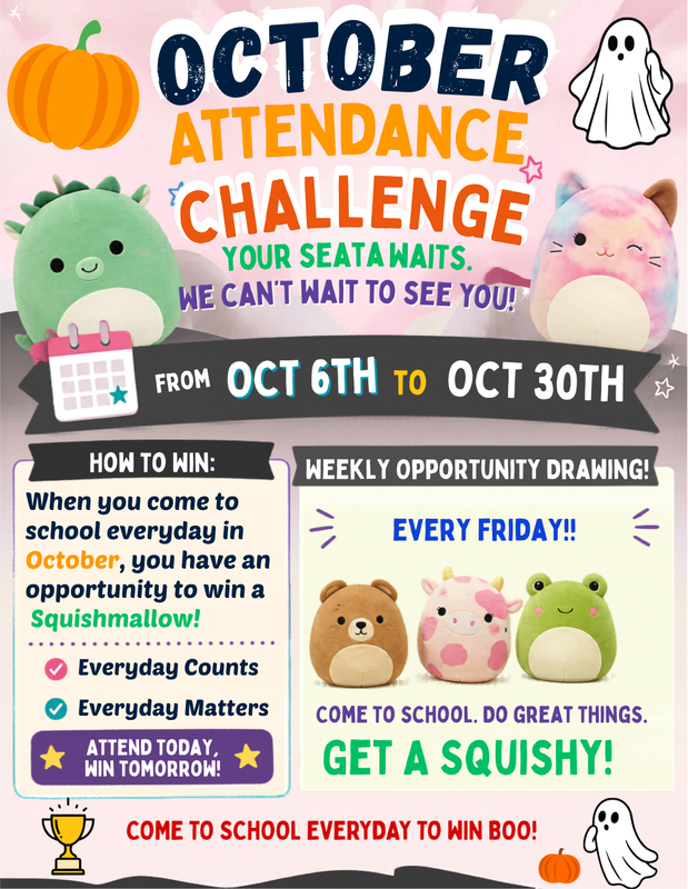 October attendance challenge