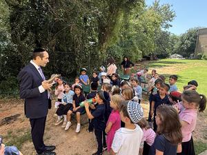 blowing the shofar