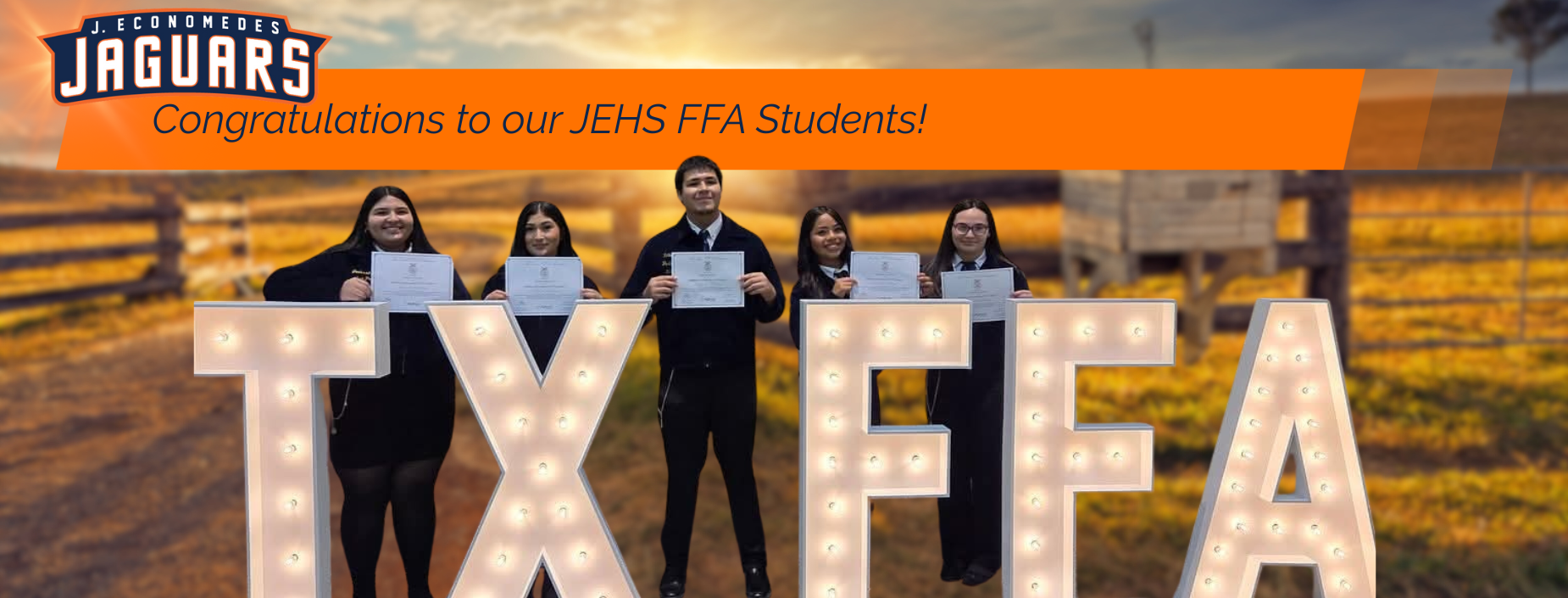 Congratulations to our JEHS FFA Students!