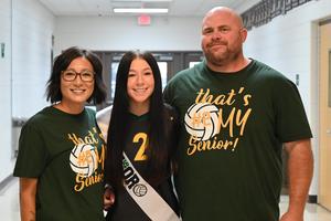Coalers Volleyball Seniors honored