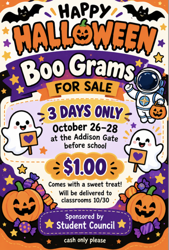 Boo Grams Flyer