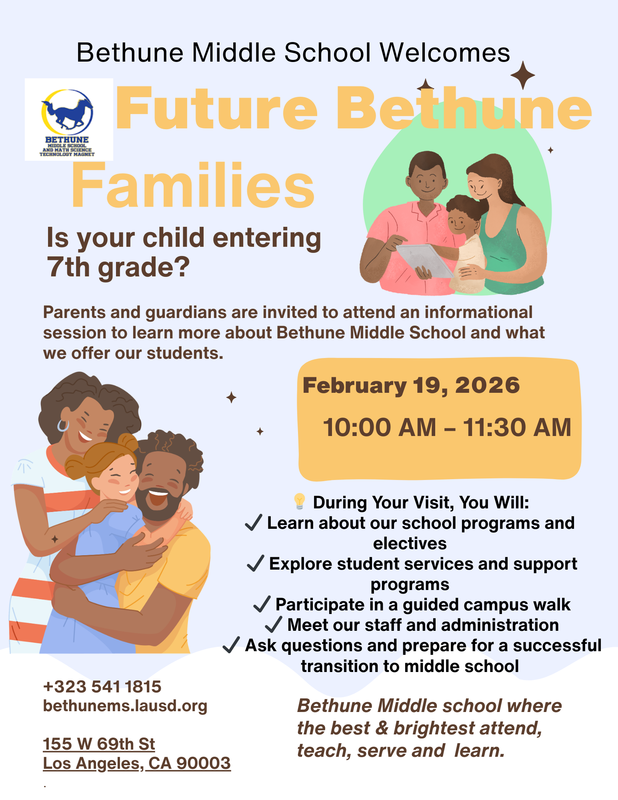 Incoming 7th Grade Parent Meeting