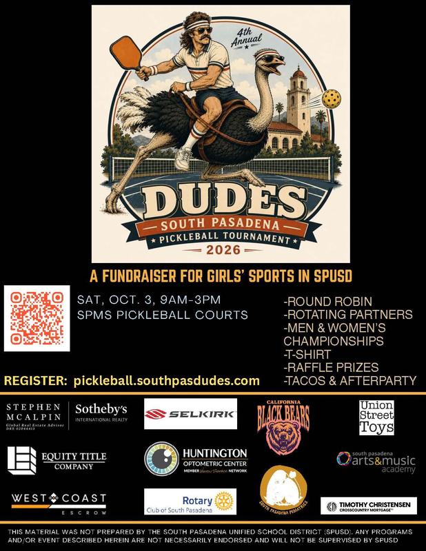 D.U.D.E.S. Annual Pickleball Tournament:  Sat. Oct. 3. Featured Photo