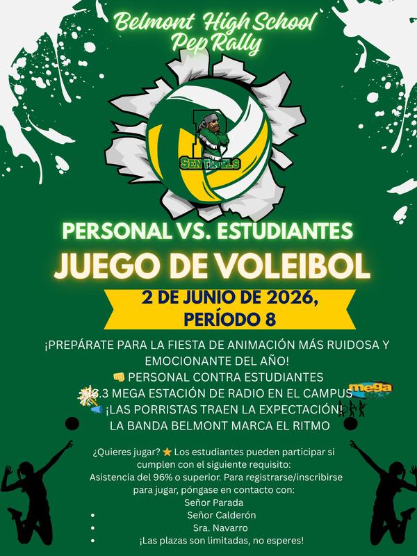 Partido de Volleyball 6/2/2026