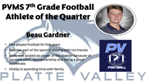 Athlete of the Quarter