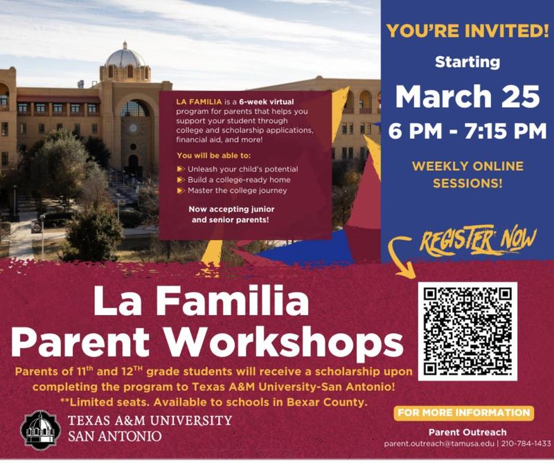 La Familia Parent Workshops