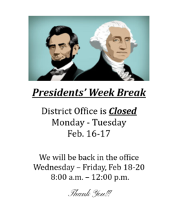 District Office Presidents' Break Hours