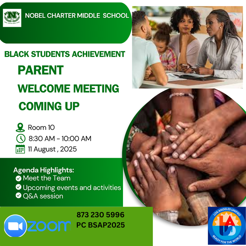 BSAP - Welcome Meeting