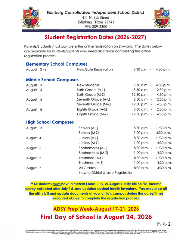 Registration