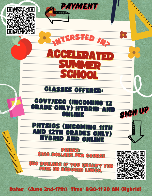 Accelerated Summer School for incoming Juniors & Seniors Featured Photo