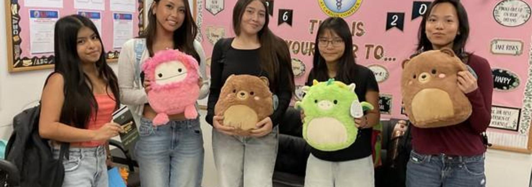 Attendance Plushy Winners