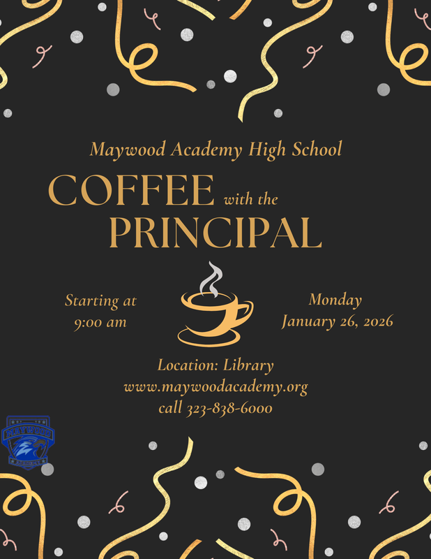 coffee with the principal