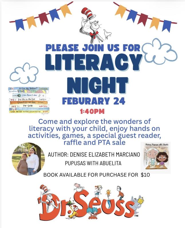 literacy night flyer