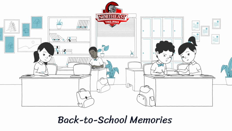 School Days Remembered: Northeast Zone Administrators Graphic