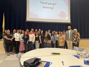 Parent Breakfast at the Esther Salas