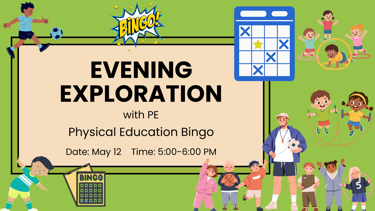 Physical Education Bingo