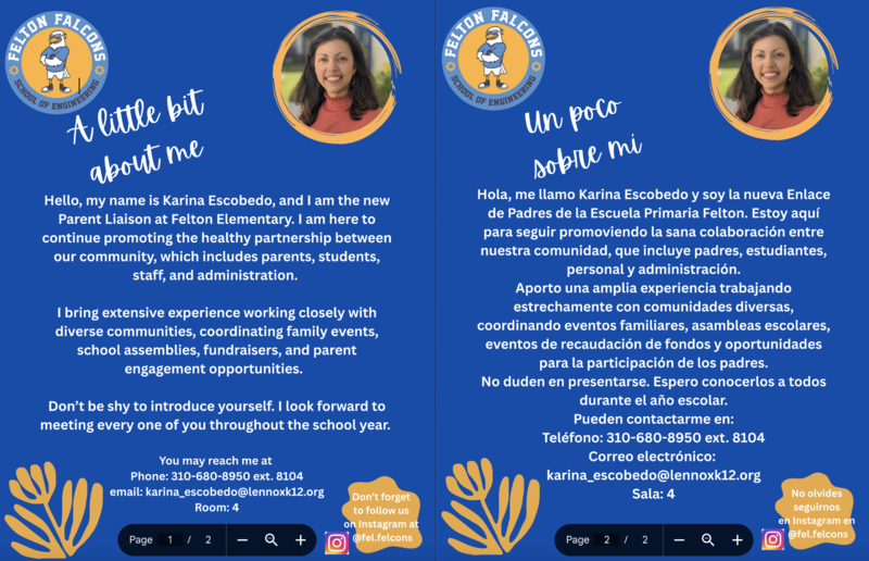 new parent liaison