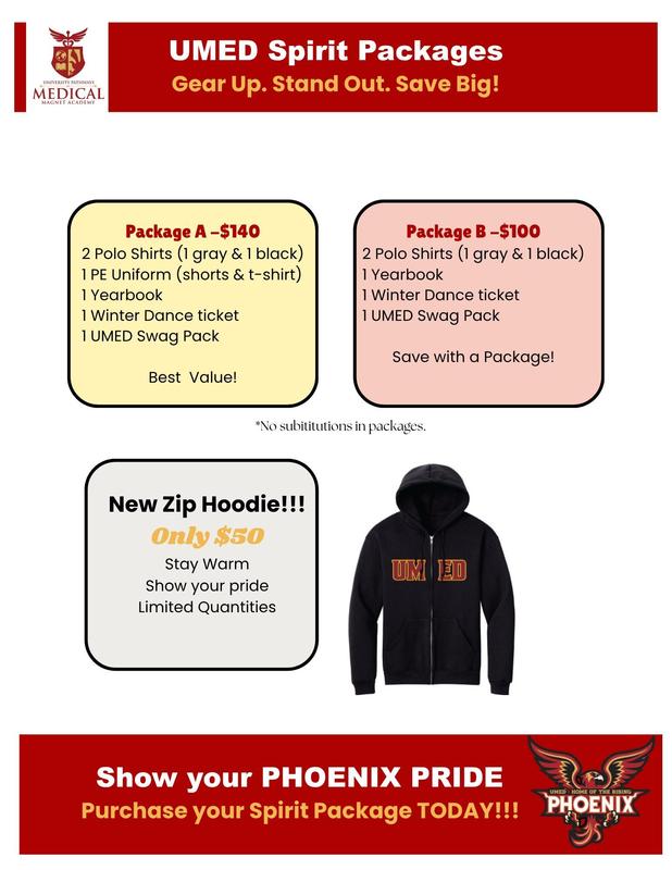 School Spirit Packages