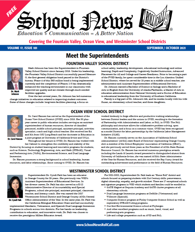 School News - Biography Issue, September 2021
