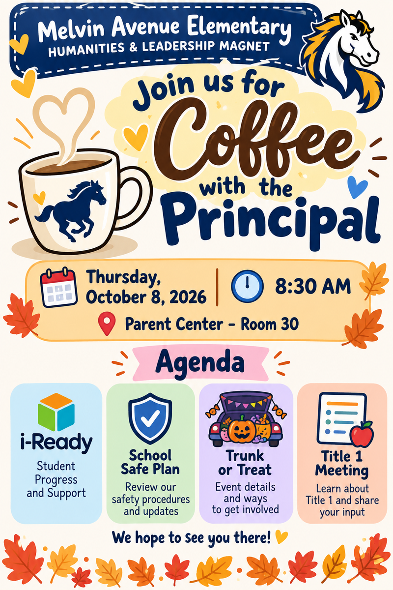 Coffee with the principal