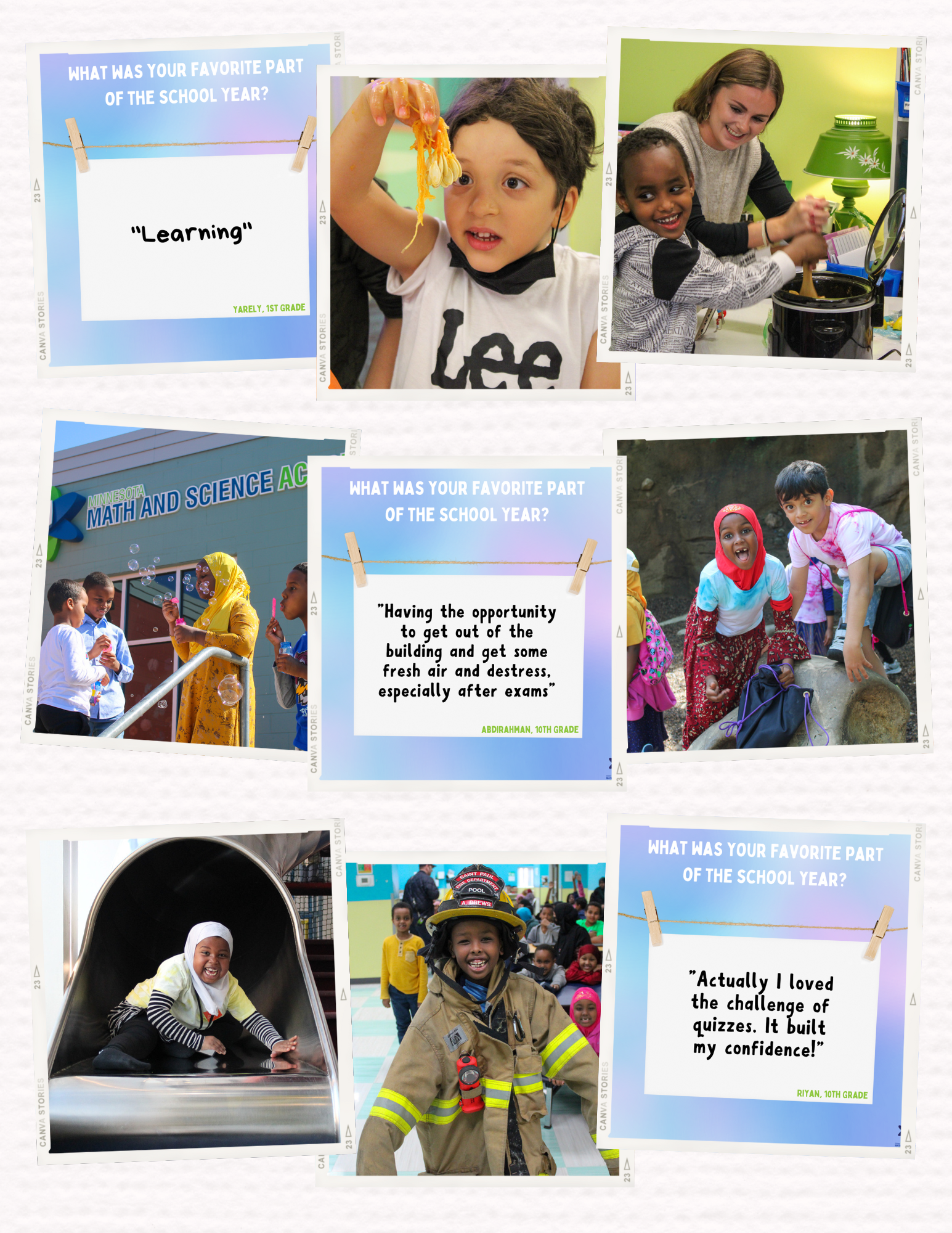 This week, we're sharing some of our favorite moments from the last year. What was your favorite part of this year?