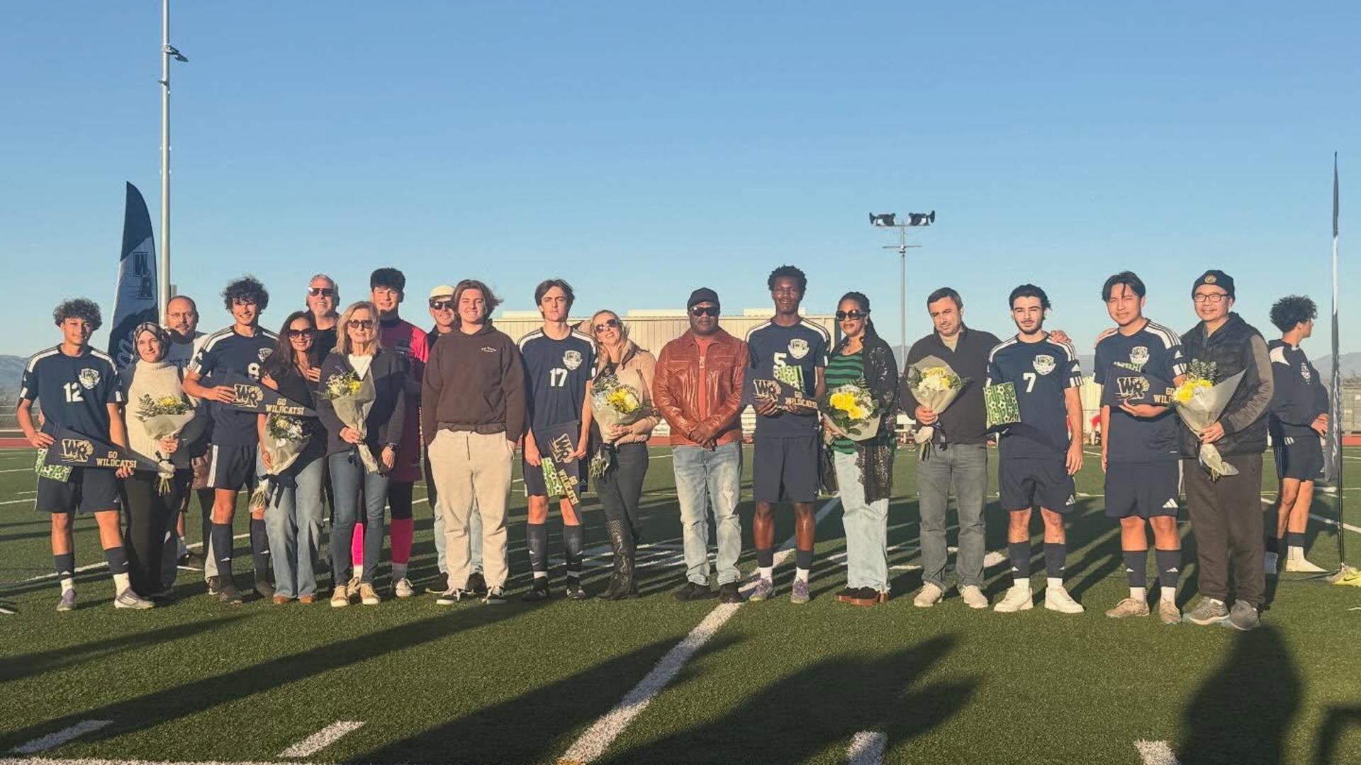 Boy's Soccer Seniors Photo