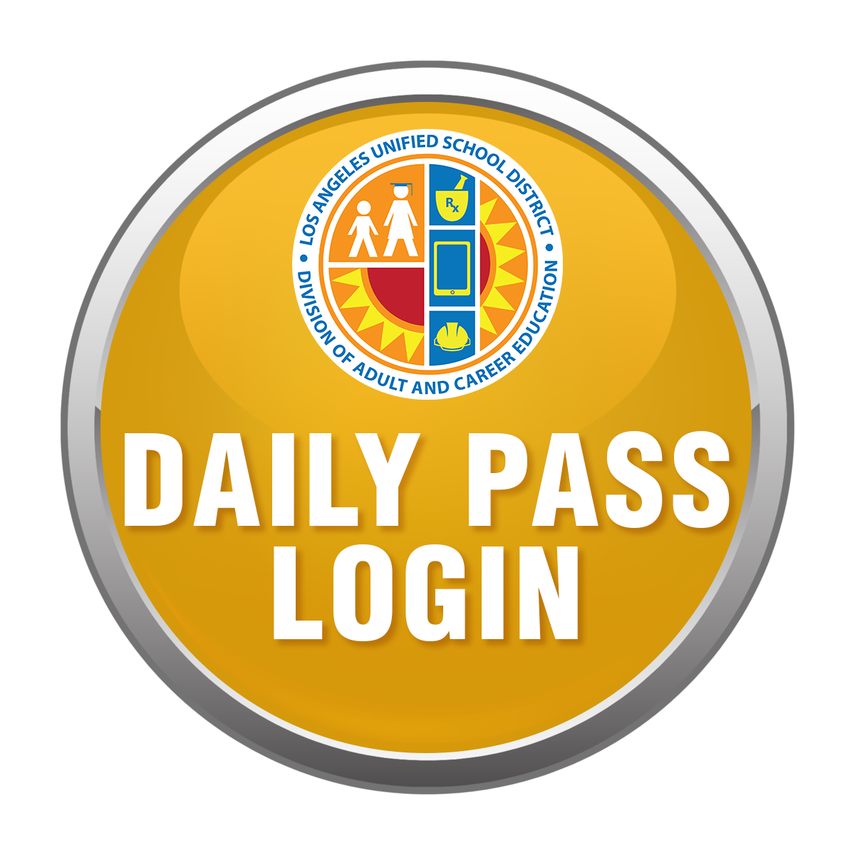 Yellow Daily Pass Button