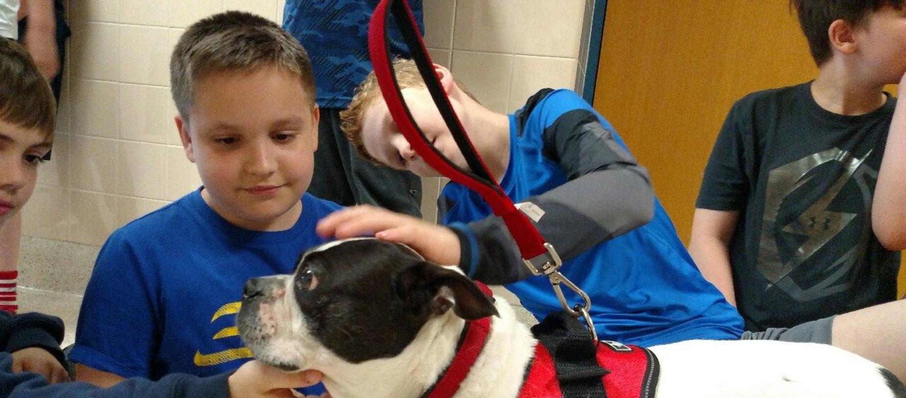 Service Dog Visit