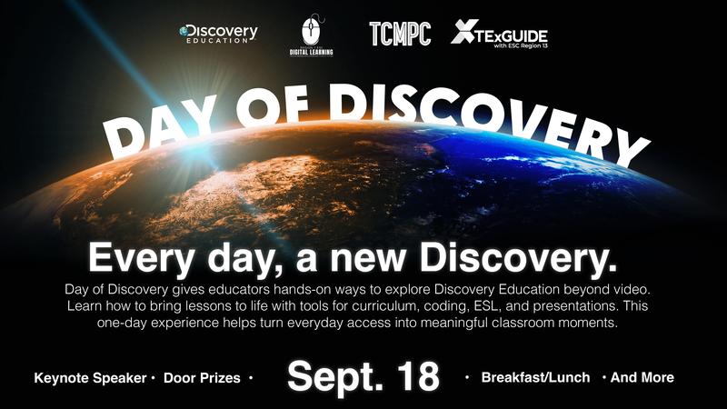 Day of Discovery marketing graphic