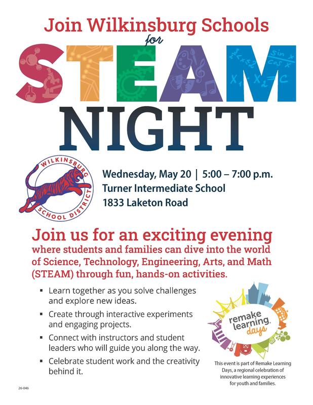 Wilkinsburg STEAM Night Flyer